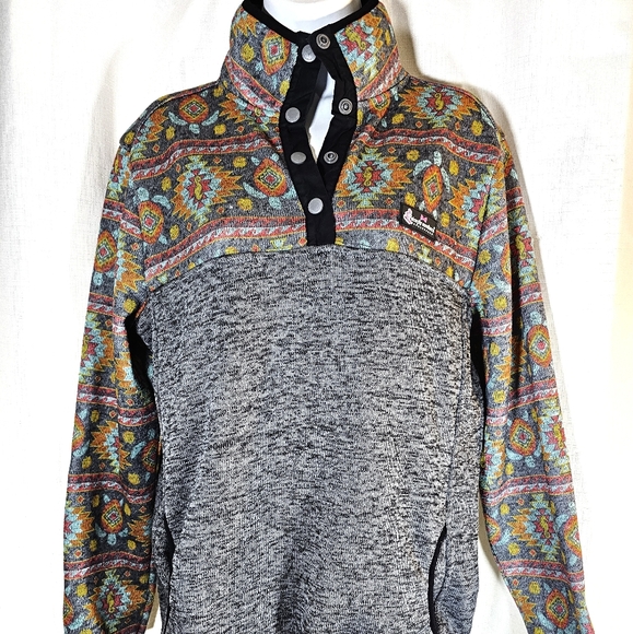 Simply Southern L Snap Neck Jacket - Picture 1 of 9